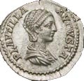 Faustina on denarius