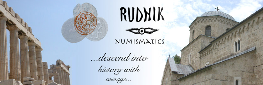 Rudnik Numismatics header